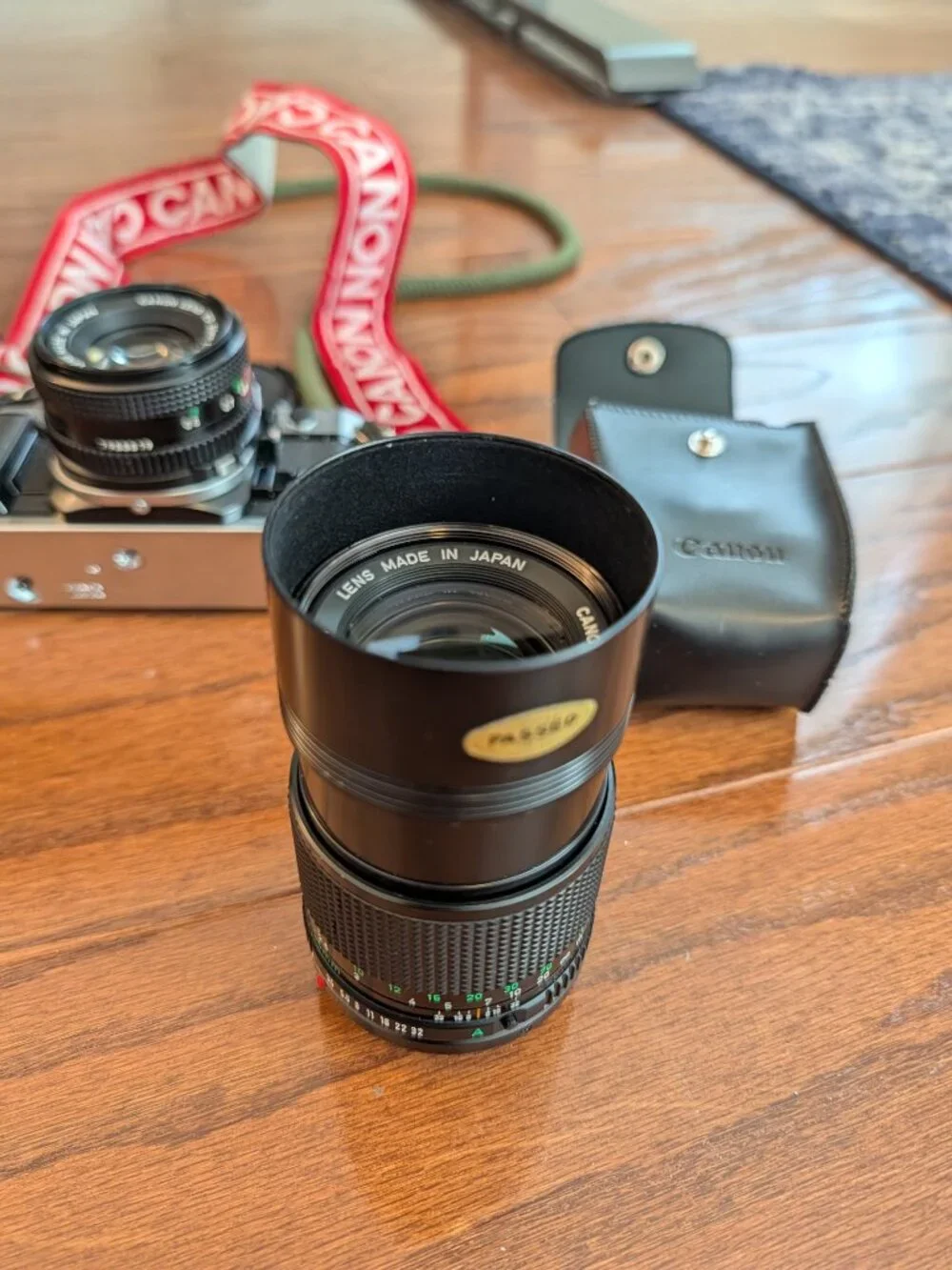 Canon AE-1 Program 35mm Film Camera Kit TESTED- Vintage SLR w/Lenses + Flash